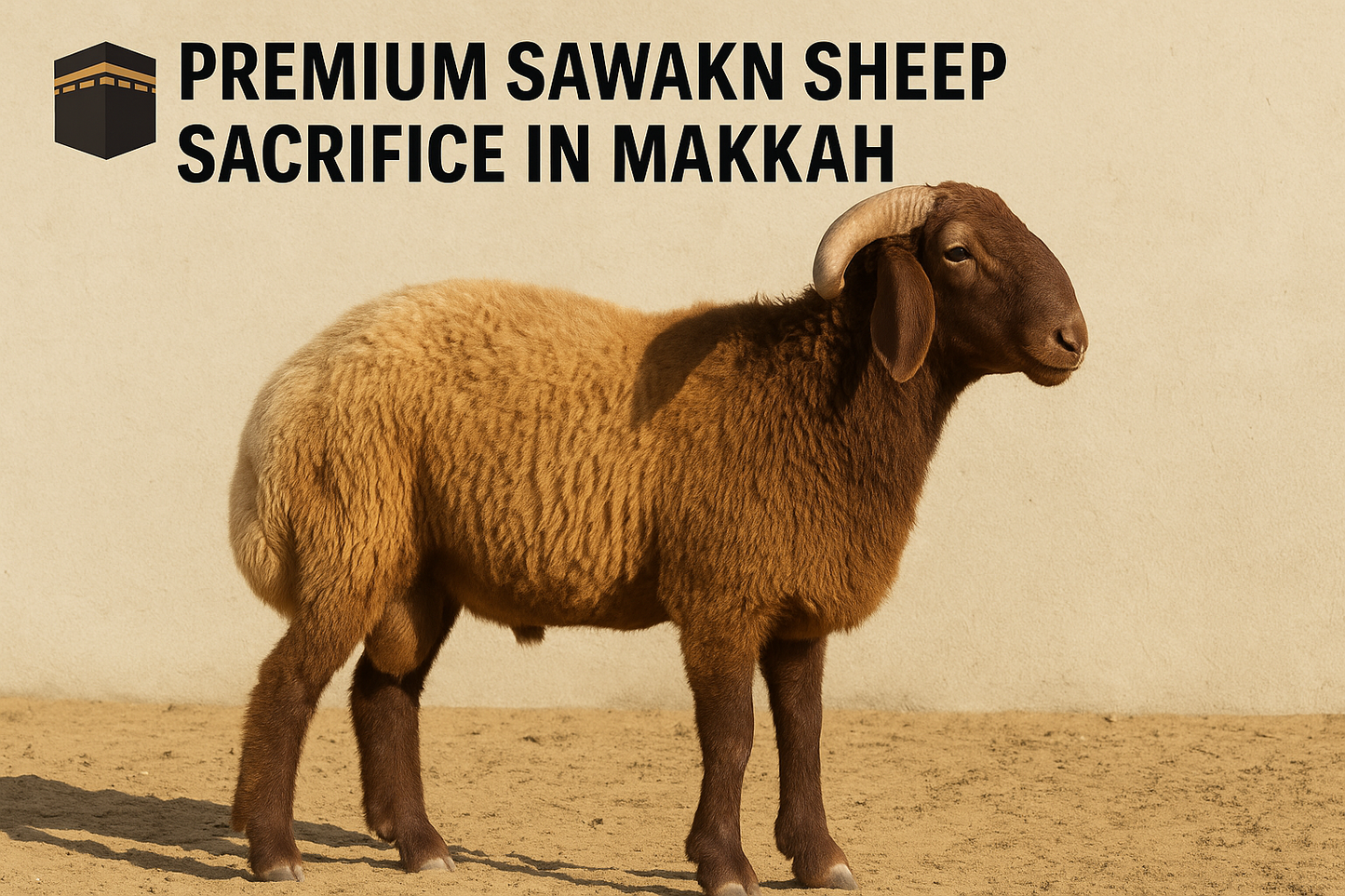 🕋 Premium Sawakni Sheep Sacrifice in Makkah – For Udhiya, Qurbani, Dam, Sadaqah & Aqeeqah