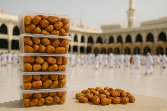 🕌 Distribute Sukkary Dates in Makkah | 5 Boxes of Premium Dates 🍯
